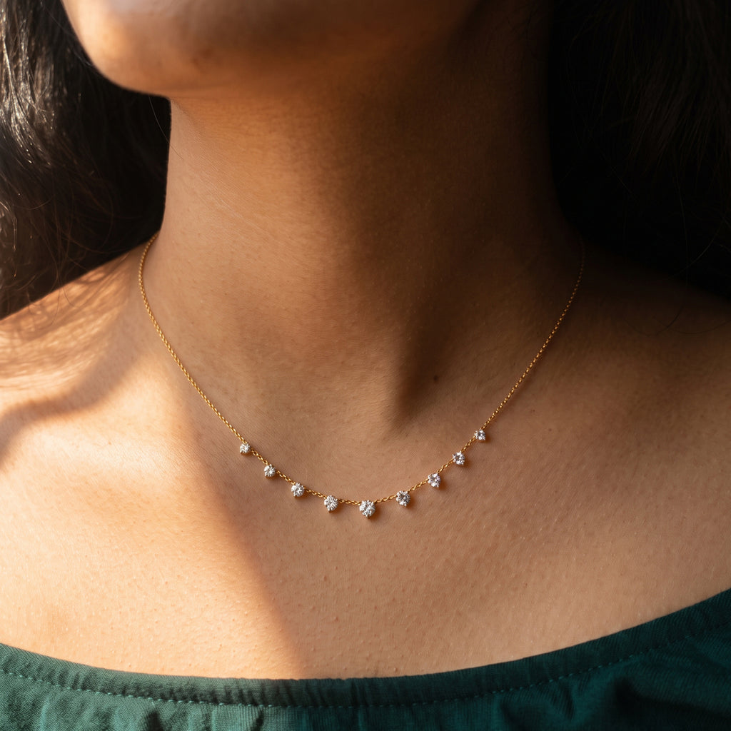 Diamonds by the Yard Necklace