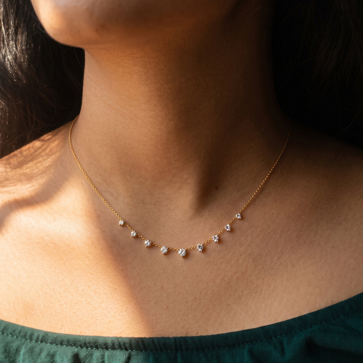 Diamonds by the Yard Necklace