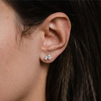 Duo Diamond Toi et Moi Stud Earrings