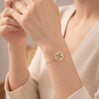 Halo Clover Cutout Diamond Bracelet