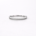 Eternal Pave Band Ring Silver